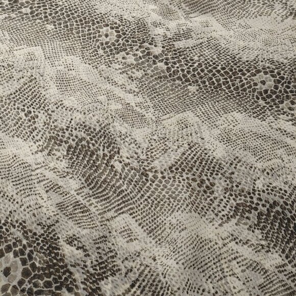 Leopard Print Infinity Scarf By The Limited 100% Polyester Neutral Tones Lightwe - Picture 6 of 8